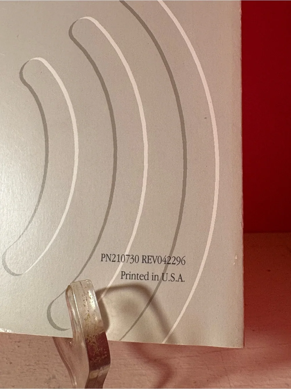 Vintage 1996 Apple External Hard Drive User's Guide 90's Collectible Display Fun